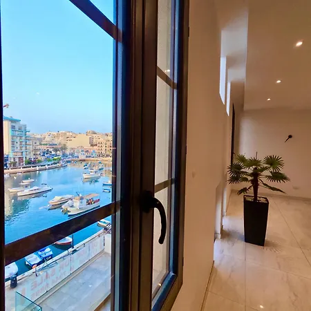 Modern In St Julian's Malta, With Breathtaking Views Of Spinola Bay San Ġiljan